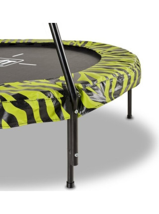 Батут EXIT Tiggy с ручкой 140 см зелёный 